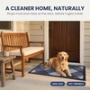 image:imageMuddy Mat Meshy Mat Door Mat HeavyDuty QuickDry Floor Mat Sand amp Dirt Trapper for Indoor amp Outdoor Ideal for Entrance MudroomsPatios amp GaragesLowProfileNonSlipWashable Box 16x24x04Plaid