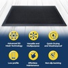 image:imageMuddy Mat Meshy Mat Door Mat HeavyDuty QuickDry Floor Mat Sand amp Dirt Trapper for Indoor amp Outdoor Ideal for Entrance MudroomsPatios amp GaragesLowProfileNonSlipWashable Blue 48x72x04Black