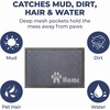 image:imageMuddy Mat Meshy Mat Door Mat HeavyDuty QuickDry Floor Mat Sand amp Dirt Trapper for Indoor amp Outdoor Ideal for Entrance MudroomsPatios amp GaragesLowProfileNonSlipWashable Box 16x24x04Paw
