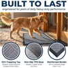 image:imageMuddy Mat Meshy Mat Door Mat HeavyDuty QuickDry Floor Mat Sand amp Dirt Trapper for Indoor amp Outdoor Ideal for Entrance MudroomsPatios amp GaragesLowProfileNonSlipWashable Box 16x24x04Cross Diamond Grey