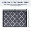 image:imageMuddy Mat Meshy Mat Door Mat HeavyDuty QuickDry Floor Mat Sand amp Dirt Trapper for Indoor amp Outdoor Ideal for Entrance MudroomsPatios amp GaragesLowProfileNonSlipWashable Box 16x24x04Moroccan