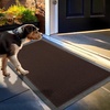 image:imageMuddy Mat Meshy Mat Door Mat HeavyDuty QuickDry Floor Mat Sand amp Dirt Trapper for Indoor amp Outdoor Ideal for Entrance MudroomsPatios amp GaragesLowProfileNonSlipWashable Blue 48x72x04Brown