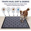 image:imageMuddy Mat Meshy Mat Door Mat HeavyDuty QuickDry Floor Mat Sand amp Dirt Trapper for Indoor amp Outdoor Ideal for Entrance MudroomsPatios amp GaragesLowProfileNonSlipWashable Box 16x24x04Trellis