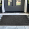 image:imageMuddy Mat Meshy Mat Door Mat HeavyDuty QuickDry Floor Mat Sand amp Dirt Trapper for Indoor amp Outdoor Ideal for Entrance MudroomsPatios amp GaragesLowProfileNonSlipWashable Blue 48x72x04Grey