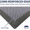 image:imageMuddy Mat Meshy Mat Door Mat HeavyDuty QuickDry Floor Mat Sand amp Dirt Trapper for Indoor amp Outdoor Ideal for Entrance MudroomsPatios amp GaragesLowProfileNonSlipWashable Box 16x24x04Paw
