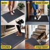 image:imageMuddy Mat Meshy Mat Door Mat HeavyDuty QuickDry Floor Mat Sand amp Dirt Trapper for Indoor amp Outdoor Ideal for Entrance MudroomsPatios amp GaragesLowProfileNonSlipWashable Blue 48x72x04Black