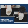 image:imageMuddy Mat Meshy Mat Door Mat HeavyDuty QuickDry Floor Mat Sand amp Dirt Trapper for Indoor amp Outdoor Ideal for Entrance MudroomsPatios amp GaragesLowProfileNonSlipWashable Blue 48x72x04Black