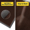 image:imageMuddy Mat Meshy Mat Door Mat HeavyDuty QuickDry Floor Mat Sand amp Dirt Trapper for Indoor amp Outdoor Ideal for Entrance MudroomsPatios amp GaragesLowProfileNonSlipWashable Blue 48x72x04Brown