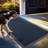 image:imageMuddy Mat Meshy Mat Door Mat HeavyDuty QuickDry Floor Mat Sand amp Dirt Trapper for Indoor amp Outdoor Ideal for Entrance MudroomsPatios amp GaragesLowProfileNonSlipWashable Blue 48x72x04Blue