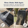 image:imageMuddy Mat Meshy Mat Door Mat HeavyDuty QuickDry Floor Mat Sand amp Dirt Trapper for Indoor amp Outdoor Ideal for Entrance MudroomsPatios amp GaragesLowProfileNonSlipWashable Box 16x24x04Frame Black