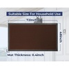 image:imageMuddy Mat Meshy Mat Door Mat HeavyDuty QuickDry Floor Mat Sand amp Dirt Trapper for Indoor amp Outdoor Ideal for Entrance MudroomsPatios amp GaragesLowProfileNonSlipWashable Blue 48x72x04Brown