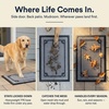 image:imageMuddy Mat Meshy Mat Door Mat HeavyDuty QuickDry Floor Mat Sand amp Dirt Trapper for Indoor amp Outdoor Ideal for Entrance MudroomsPatios amp GaragesLowProfileNonSlipWashable Box 16x24x04Border
