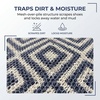 image:imageMuddy Mat Meshy Mat Door Mat HeavyDuty QuickDry Floor Mat Sand amp Dirt Trapper for Indoor amp Outdoor Ideal for Entrance MudroomsPatios amp GaragesLowProfileNonSlipWashable Box 16x24x04Diamond