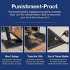 image:imageMuddy Mat Meshy Mat Door Mat HeavyDuty QuickDry Floor Mat Sand amp Dirt Trapper for Indoor amp Outdoor Ideal for Entrance MudroomsPatios amp GaragesLowProfileNonSlipWashable Box 16x24x04Cross Black