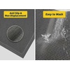 image:imageMuddy Mat Meshy Mat Door Mat HeavyDuty QuickDry Floor Mat Sand amp Dirt Trapper for Indoor amp Outdoor Ideal for Entrance MudroomsPatios amp GaragesLowProfileNonSlipWashable Blue 48x72x04Grey