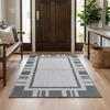 image:imageMuddy Mat Muddy Carpet Mist 8ft x 10ft Washable Area Rugs for Living Room Bedroom amp Dining Room  Modern Soft Low Pile Non Slip Carpet  Pet Friendly Waterproof Foldable Rugs for HomeTrellis