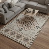image:imageMuddy Mat Muddy Carpet Mist 8ft x 10ft Washable Area Rugs for Living Room Bedroom amp Dining Room  Modern Soft Low Pile Non Slip Carpet  Pet Friendly Waterproof Foldable Rugs for HomeSedona