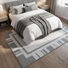 image:imageMuddy Mat Muddy Carpet Mist 8ft x 10ft Washable Area Rugs for Living Room Bedroom amp Dining Room  Modern Soft Low Pile Non Slip Carpet  Pet Friendly Waterproof Foldable Rugs for HomeTrellis
