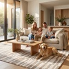 image:imageMuddy Mat Muddy Carpet Mist 8ft x 10ft Washable Area Rugs for Living Room Bedroom amp Dining Room  Modern Soft Low Pile Non Slip Carpet  Pet Friendly Waterproof Foldable Rugs for HomeBrickline