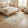 image:imageMuddy Mat Muddy Carpet Mist 8ft x 10ft Washable Area Rugs for Living Room Bedroom amp Dining Room  Modern Soft Low Pile Non Slip Carpet  Pet Friendly Waterproof Foldable Rugs for HomeSorrento