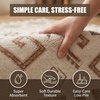 image:imageMuddy Mat Muddy Carpet Mist 8ft x 10ft Washable Area Rugs for Living Room Bedroom amp Dining Room  Modern Soft Low Pile Non Slip Carpet  Pet Friendly Waterproof Foldable Rugs for HomeSedona