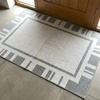 image:imageMuddy Mat Muddy Carpet Mist 8ft x 10ft Washable Area Rugs for Living Room Bedroom amp Dining Room  Modern Soft Low Pile Non Slip Carpet  Pet Friendly Waterproof Foldable Rugs for HomeTrellis