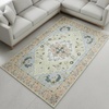 image:imageMuddy Mat Muddy Carpet Mist 8ft x 10ft Washable Area Rugs for Living Room Bedroom amp Dining Room  Modern Soft Low Pile Non Slip Carpet  Pet Friendly Waterproof Foldable Rugs for HomeSorrento