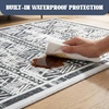 image:imageMuddy Mat Muddy Carpet Mist 8ft x 10ft Washable Area Rugs for Living Room Bedroom amp Dining Room  Modern Soft Low Pile Non Slip Carpet  Pet Friendly Waterproof Foldable Rugs for HomeZenith