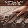 image:imageMuddy Mat Muddy Carpet Mist 8ft x 10ft Washable Area Rugs for Living Room Bedroom amp Dining Room  Modern Soft Low Pile Non Slip Carpet  Pet Friendly Waterproof Foldable Rugs for HomeNomad