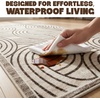 image:imageMuddy Mat Muddy Carpet Mist 8ft x 10ft Washable Area Rugs for Living Room Bedroom amp Dining Room  Modern Soft Low Pile Non Slip Carpet  Pet Friendly Waterproof Foldable Rugs for HomeOrbit