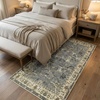 image:imageMuddy Mat Muddy Carpet Mist 8ft x 10ft Washable Area Rugs for Living Room Bedroom amp Dining Room  Modern Soft Low Pile Non Slip Carpet  Pet Friendly Waterproof Foldable Rugs for HomeDuskfall