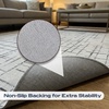 image:imageMuddy Mat Muddy Carpet Mist 8ft x 10ft Washable Area Rugs for Living Room Bedroom amp Dining Room  Modern Soft Low Pile Non Slip Carpet  Pet Friendly Waterproof Foldable Rugs for HomeStrata