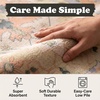 image:imageMuddy Mat Muddy Carpet Mist 8ft x 10ft Washable Area Rugs for Living Room Bedroom amp Dining Room  Modern Soft Low Pile Non Slip Carpet  Pet Friendly Waterproof Foldable Rugs for HomeSorrento