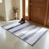 image:imageMuddy Mat Muddy Carpet Mist 8ft x 10ft Washable Area Rugs for Living Room Bedroom amp Dining Room  Modern Soft Low Pile Non Slip Carpet  Pet Friendly Waterproof Foldable Rugs for HomeMist
