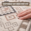 image:imageMuddy Mat Muddy Carpet Mist 8ft x 10ft Washable Area Rugs for Living Room Bedroom amp Dining Room  Modern Soft Low Pile Non Slip Carpet  Pet Friendly Waterproof Foldable Rugs for HomeSedona
