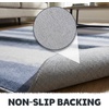 image:imageMuddy Mat Muddy Carpet Mist 8ft x 10ft Washable Area Rugs for Living Room Bedroom amp Dining Room  Modern Soft Low Pile Non Slip Carpet  Pet Friendly Waterproof Foldable Rugs for HomeMist