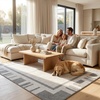 image:imageMuddy Mat Muddy Carpet Mist 8ft x 10ft Washable Area Rugs for Living Room Bedroom amp Dining Room  Modern Soft Low Pile Non Slip Carpet  Pet Friendly Waterproof Foldable Rugs for HomeTrellis