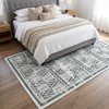 image:imageMuddy Mat Muddy Carpet Mist 8ft x 10ft Washable Area Rugs for Living Room Bedroom amp Dining Room  Modern Soft Low Pile Non Slip Carpet  Pet Friendly Waterproof Foldable Rugs for HomeZenith