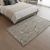 image:imageMuddy Mat Muddy Carpet Mist 8ft x 10ft Washable Area Rugs for Living Room Bedroom amp Dining Room  Modern Soft Low Pile Non Slip Carpet  Pet Friendly Waterproof Foldable Rugs for HomeOrbit