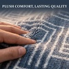 image:imageMuddy Mat Muddy Carpet Mist 8ft x 10ft Washable Area Rugs for Living Room Bedroom amp Dining Room  Modern Soft Low Pile Non Slip Carpet  Pet Friendly Waterproof Foldable Rugs for HomeCipher