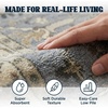 image:imageMuddy Mat Muddy Carpet Mist 8ft x 10ft Washable Area Rugs for Living Room Bedroom amp Dining Room  Modern Soft Low Pile Non Slip Carpet  Pet Friendly Waterproof Foldable Rugs for HomeDuskfall