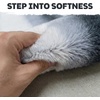 image:imageMuddy Mat Muddy Carpet Mist 8ft x 10ft Washable Area Rugs for Living Room Bedroom amp Dining Room  Modern Soft Low Pile Non Slip Carpet  Pet Friendly Waterproof Foldable Rugs for HomeMist