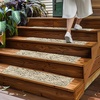 image:imageMuddy Mat Pack of 8  Soft Chenille Stair Treads NonSlip Reusable Super Absorbent Stair Treads for Wooden Steps Tile amp Marble Floor Easy to Install amp Machine Washable  Grey 30 x 7Beige
