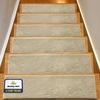 image:imageMuddy Mat Pack of 8  Soft Chenille Stair Treads NonSlip Reusable Super Absorbent Stair Treads for Wooden Steps Tile amp Marble Floor Easy to Install amp Machine Washable  Grey 30 x 7Beige