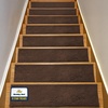image:imageMuddy Mat Pack of 8  Soft Chenille Stair Treads NonSlip Reusable Super Absorbent Stair Treads for Wooden Steps Tile amp Marble Floor Easy to Install amp Machine Washable  Grey 30 x 7Chocolate Brown