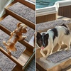 image:imageMuddy Mat Pack of 8  Soft Chenille Stair Treads NonSlip Reusable Super Absorbent Stair Treads for Wooden Steps Tile amp Marble Floor Easy to Install amp Machine Washable  Grey 30 x 7Grey