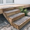 image:imageMuddy Mat Pack of 8  Soft Chenille Stair Treads NonSlip Reusable Super Absorbent Stair Treads for Wooden Steps Tile amp Marble Floor Easy to Install amp Machine Washable  Grey 30 x 7Grey