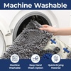 image:imageMuddy Mat Round Chenille amp Fleece Snuffle Mat for Dogs  Dual Material Dog Enrichment Mat with Chenille amp Fleece Layers Nonslip Waterproof Base Interactive Slow Feeding amp Stress Relief Mat 19x19Double Chenille Fleece