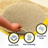 image:imageMuddy Mat Shown on TV  Super Absorbent Microfiber Dog Door Mat for Muddy Paws NonSlip Washable Pet Rug Quick Dry Chenille Entryway Carpet Machine Washable Indoor Outdoor Mat Grey Round 4ftBeige