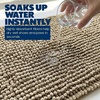 image:imageMuddy Mat TMax Dual Tone Indoor Dog Door Mat Slip Resistant Chenille Entryway Rug for Muddy Paws Super Water Absorbent Front Door Mat Quick Dry Washable mat  Beige 2ft x 5ftBeige